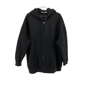 Givenchy Classic Black Zip Front Size M Hoodie